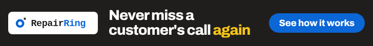 A sample display ad in the Leaderboard size.